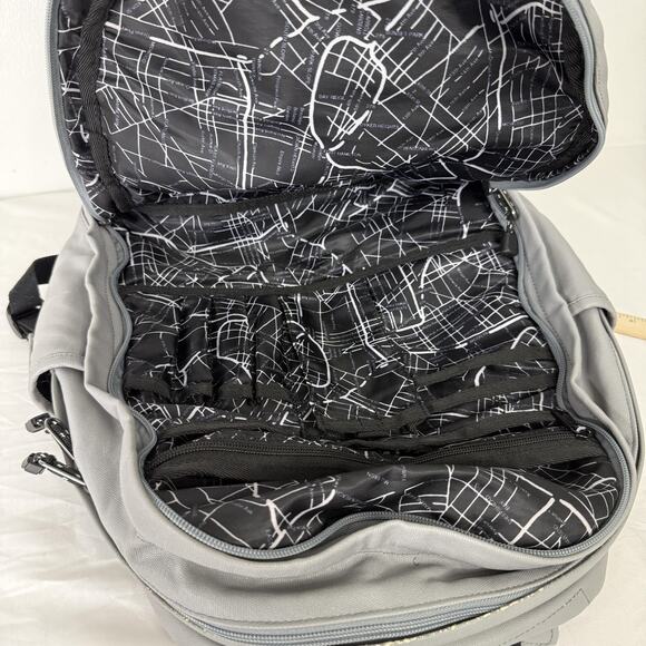 STATE Bags Backpack Frost Gray One Size Map Lining Laptop Sleeve Padded Straps main image 9